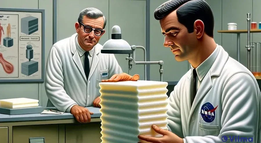 history of viscoelastic foam